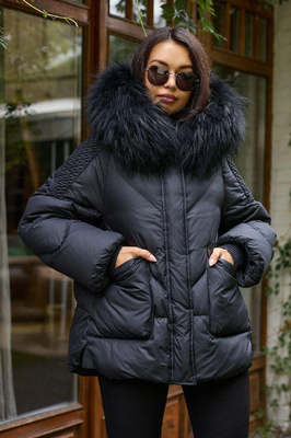 Зимний пуховик 2025 с мехом Вотарун