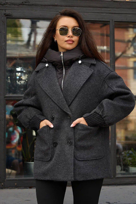 Длинный зимний пуховик 2025-2026