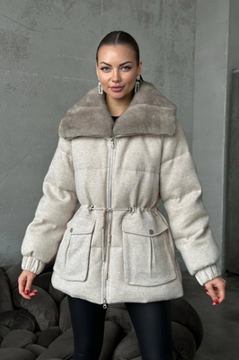 Зимний модный пуховик 2025 2026