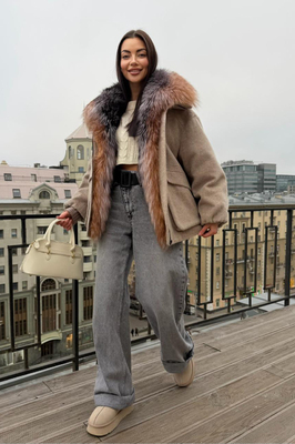 Пуховик Tannossto кашемировый