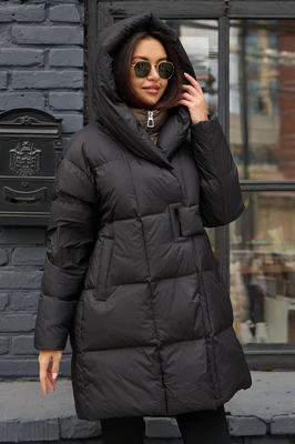 Пуховик Bogerner черного цвета без меха